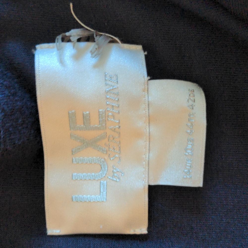 Seraphine Luxe Maternity & Nursing Gown with Neckline Tie - Picture 5 of 5